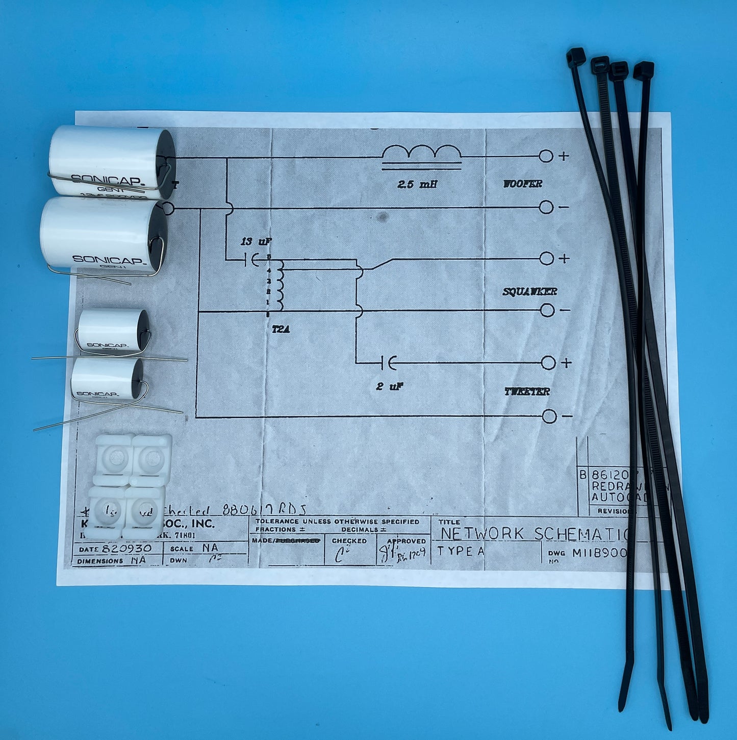 Type A Rebuild Kit (2 Speakers) - FREE US Shipping!