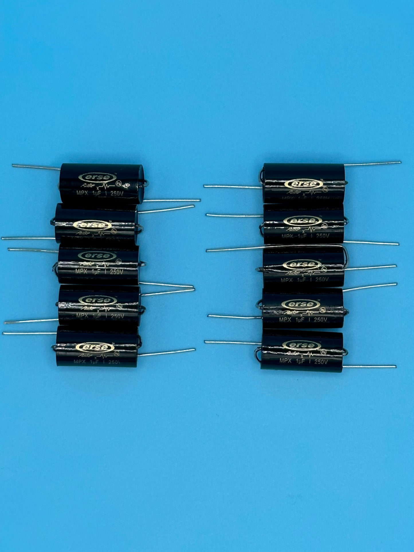 Set of 10 Erse 1uF Polypropylene 1% Capacitors - Free US Shipping!