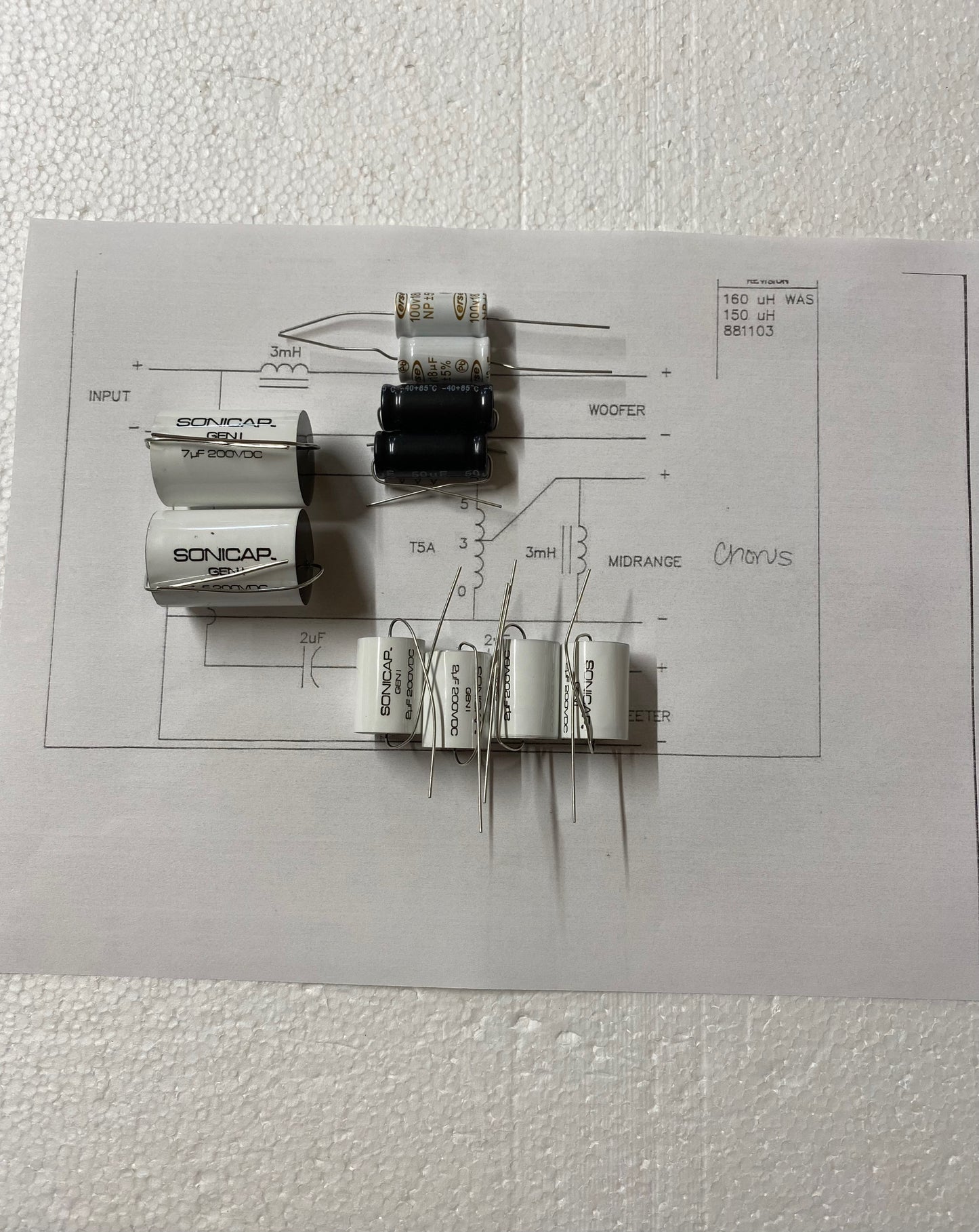 Type Chorus Crossover Rebuild Kit (2 Speakers) - FREE US Shipping!