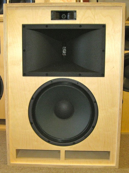 Crites Speaker Type CS Style B - Raw Birch - Pair - Free Continental US Shipping!
