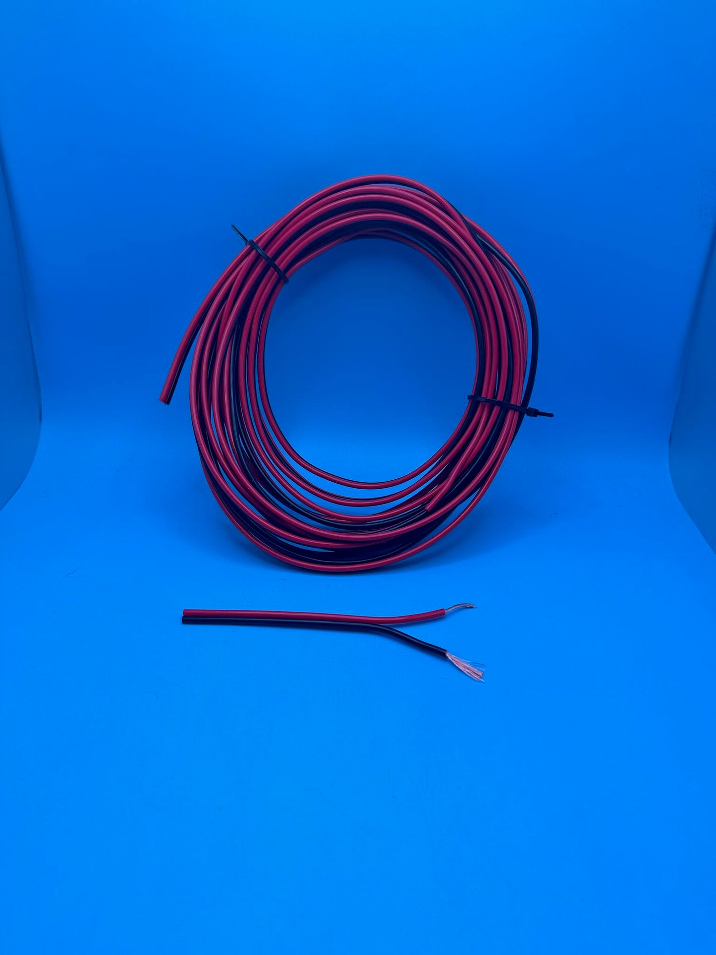 Red/Black 16 ga. hookup wire/zip cord - FREE US Shipping!