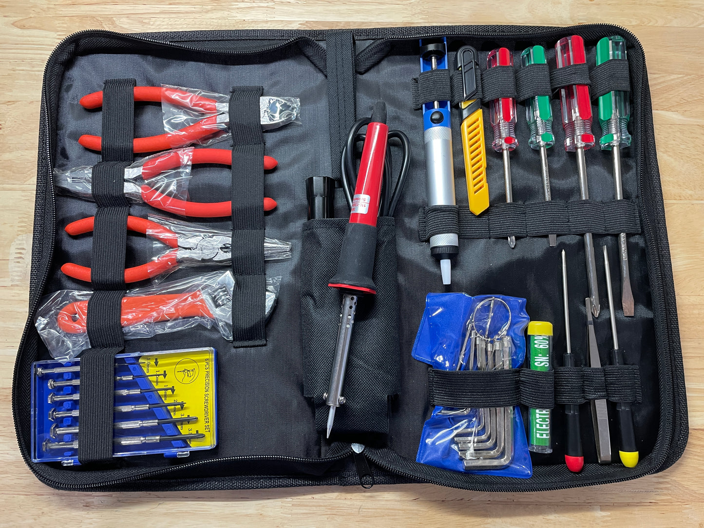 Full Electronics Tool Kit for Speakers and Rebuilding Crossovers