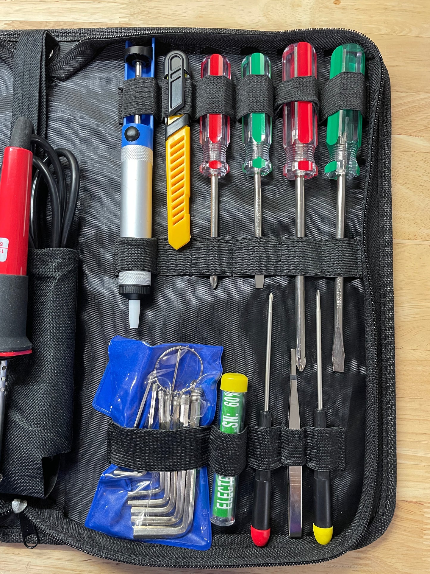 Complete Electronics Tool Kit and Multimeter for Speaker Testing, Repair and Rebuilds