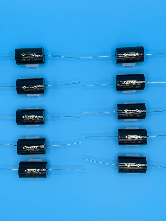 Set of 10 Erse 7uF Polypropylene 1% Capacitors - Free US Shipping!