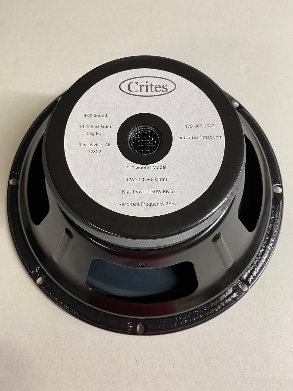 Shop All Woofers – Crites Speakers