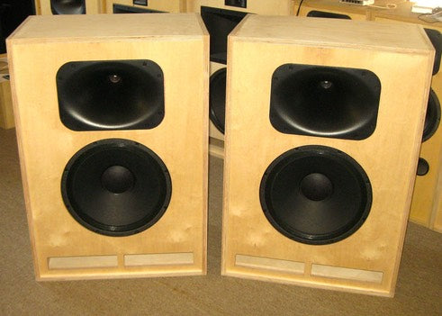 Crites Speaker Type CS Style D - Raw Birch - Pair - Free Continental US Shipping!