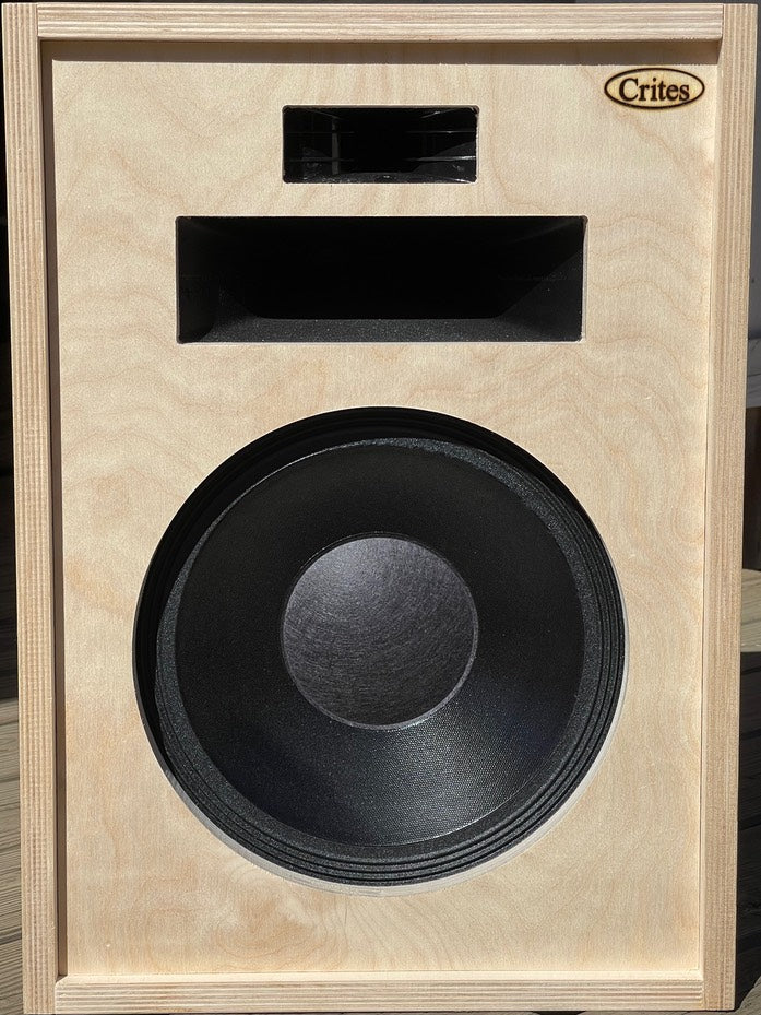 Crites Speaker Type CS-2 - Raw Birch - Pair - Free Continental US Shipping!