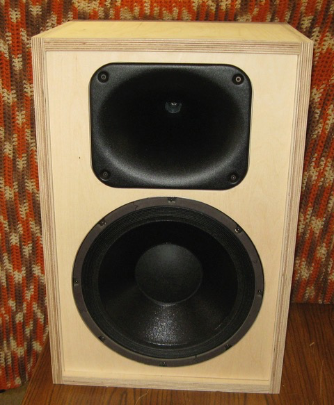 Crites Speaker Type CS-1t - Raw Birch - Pair - Free Continental US Shipping!